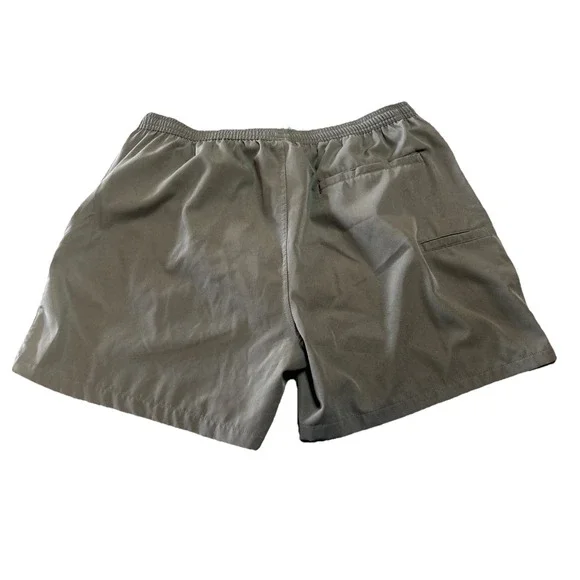 HUK Mens Pursuit 5.5" Volley Swim Shorts XL Gray Lined Drawstring Fishing - Picture 2 of 8